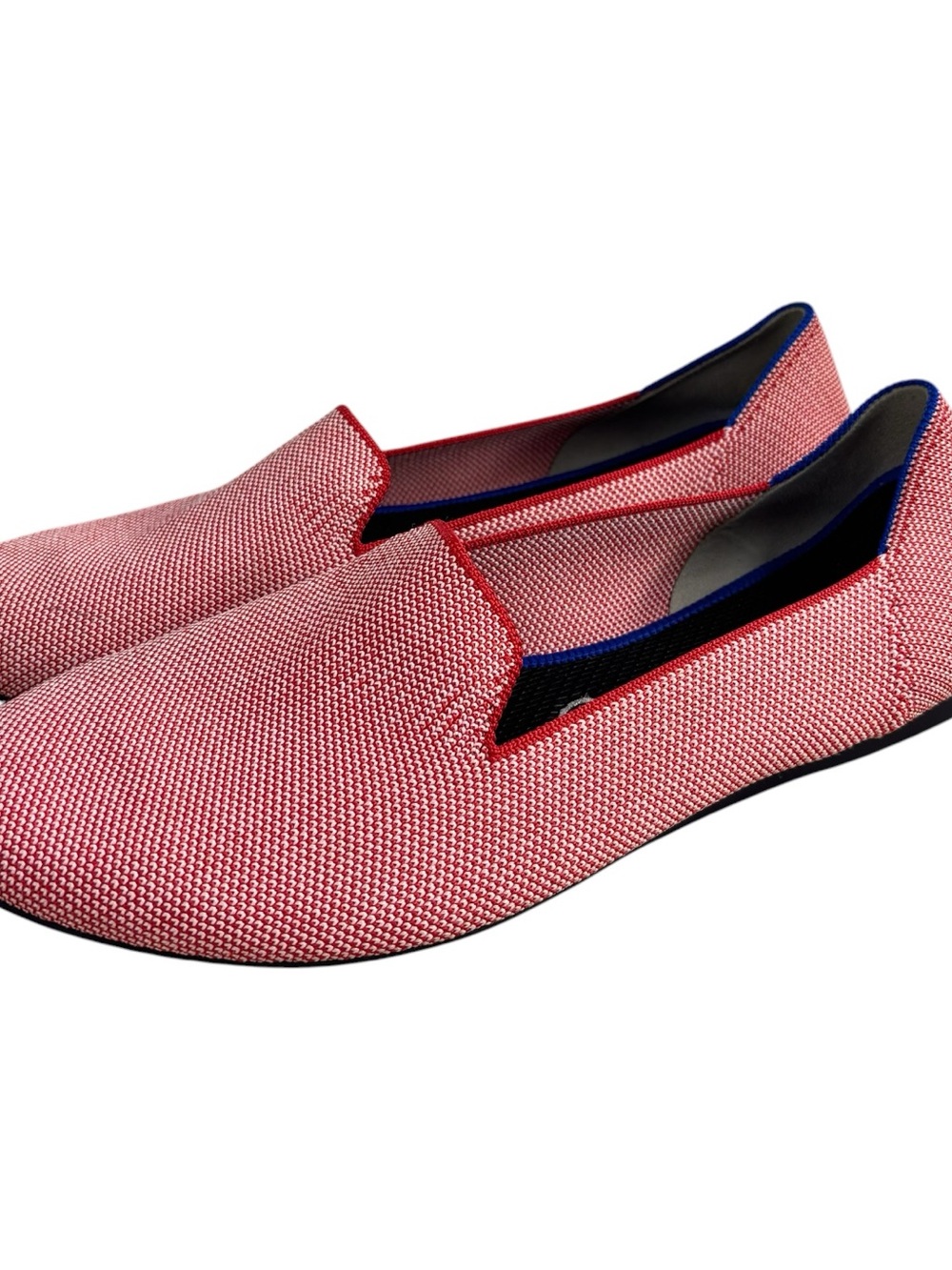 Rothy's the Flat Round-Toe Shoes Red slip on Flat Loafer Shoes Women's US 11